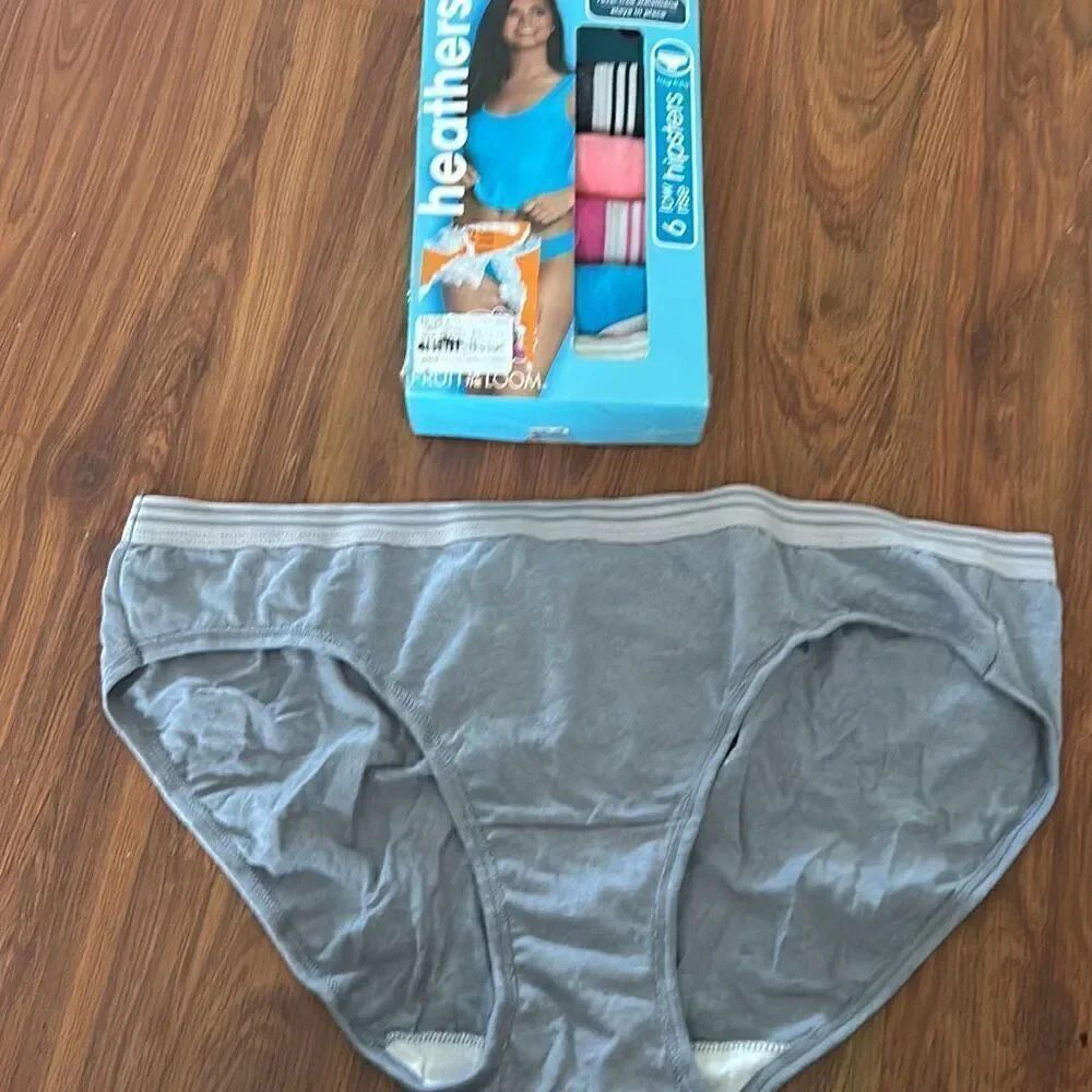 NEW fruit of the loom six pack low rise hipsters size xl 8